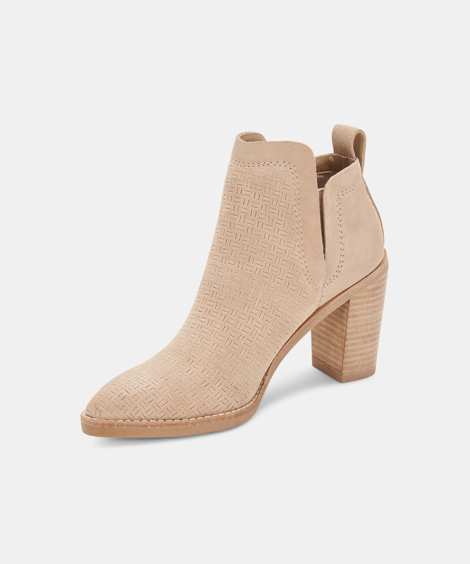 SIRANO BOOTIES DUNE SUEDE re:vita