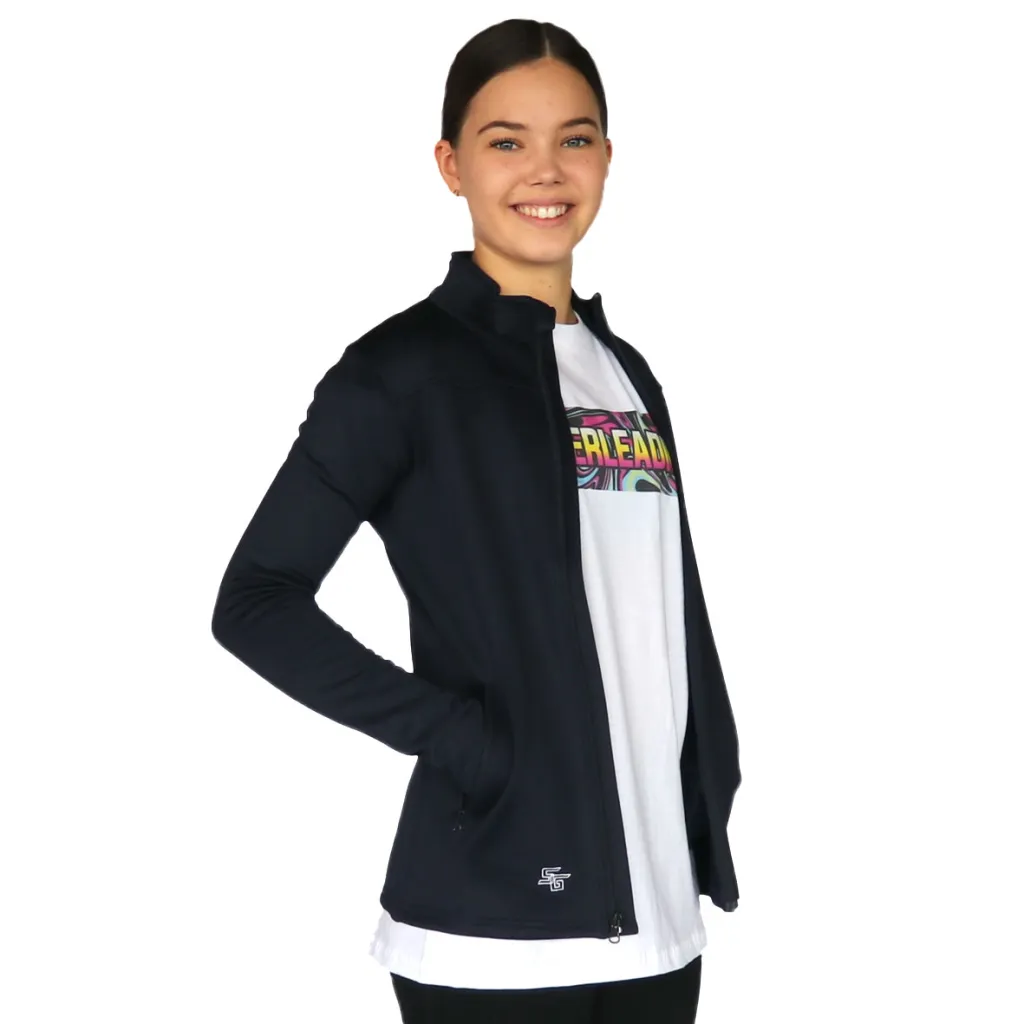 Skillz Gear Invincible jacket with Cheer print