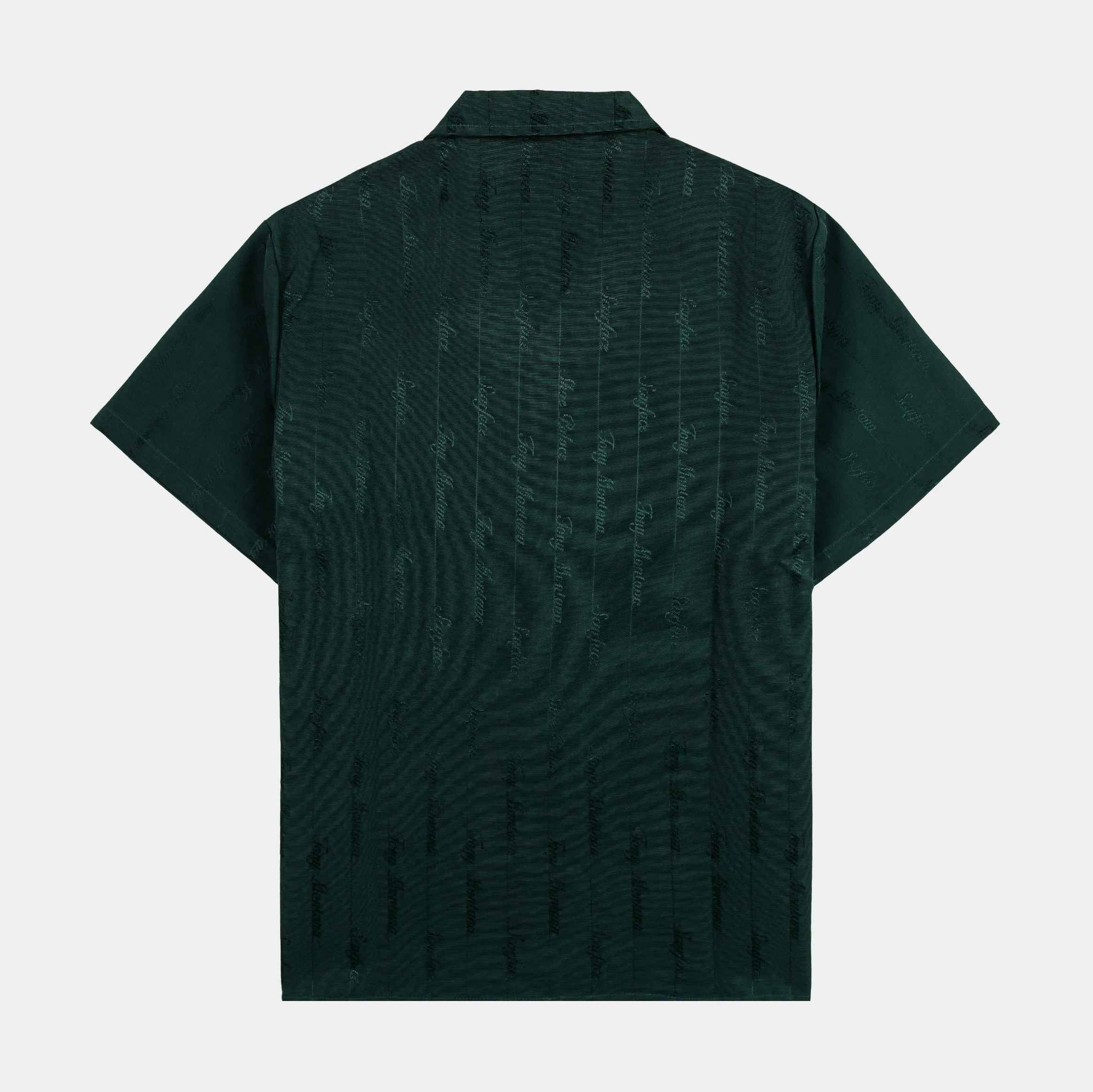 SP x Scarface Woven Logo Mens Short Sleeve Shirt (Green)