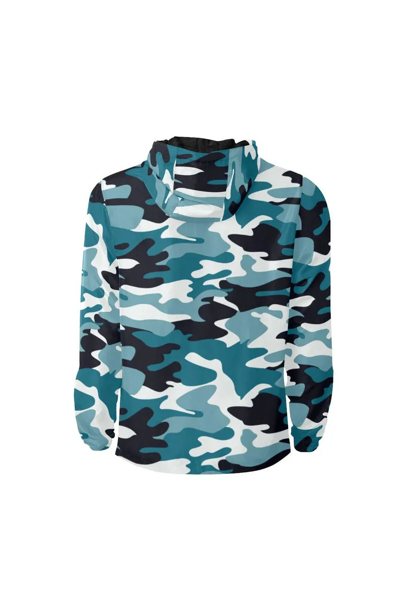 Urban Camouflage Quilted Windbreaker for Men (Model H35)