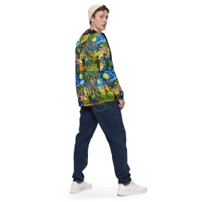 Van Gogh Art Collage Men’s windbreaker