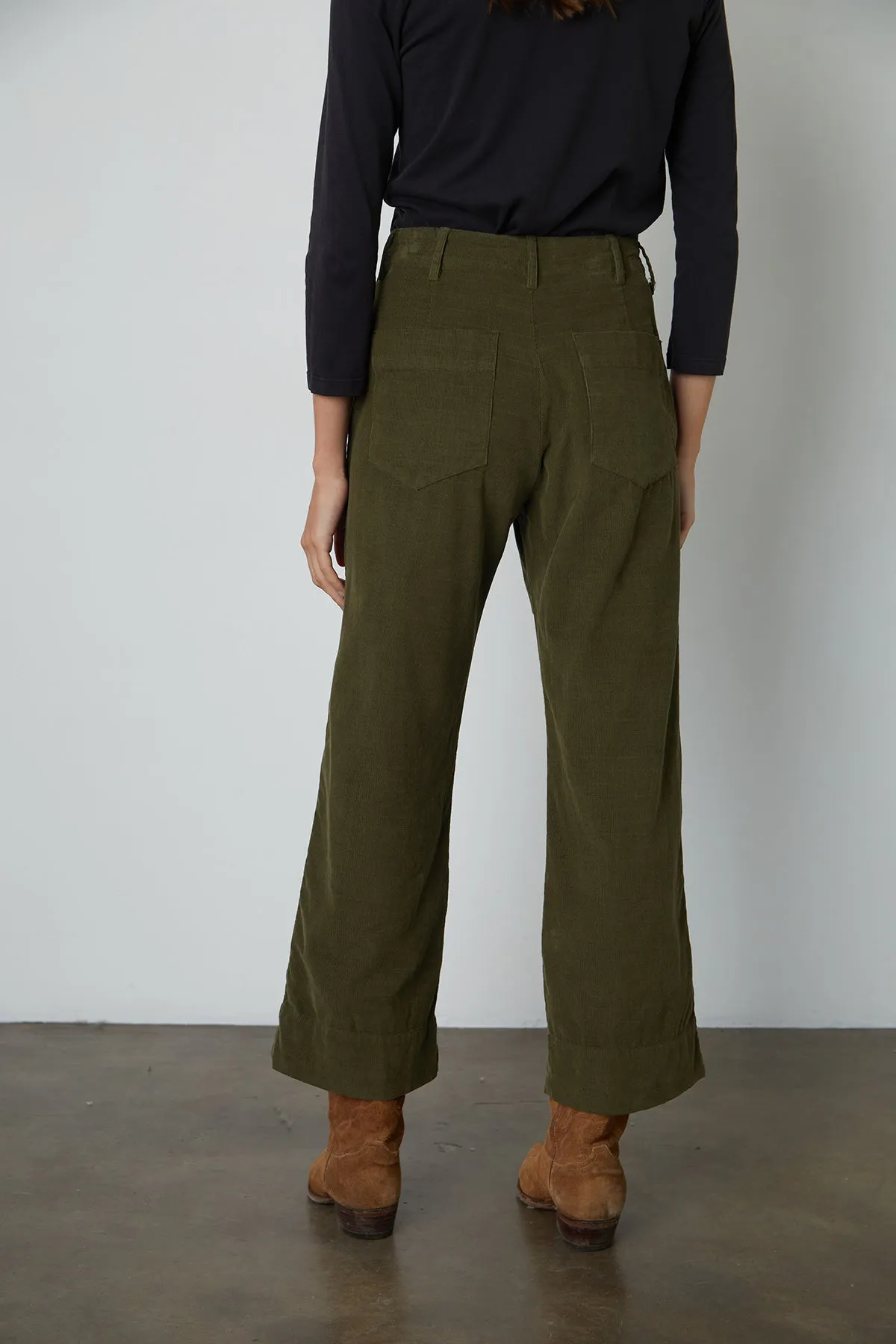 VERA CORDUROY WIDE LEG PANT