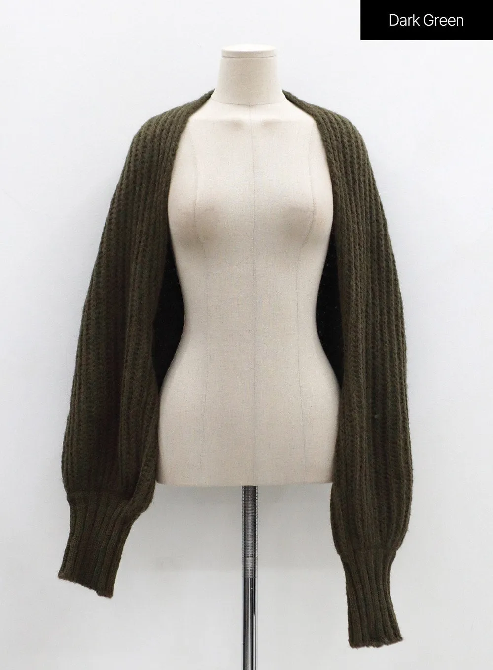 Wide Knit Bolero OO21