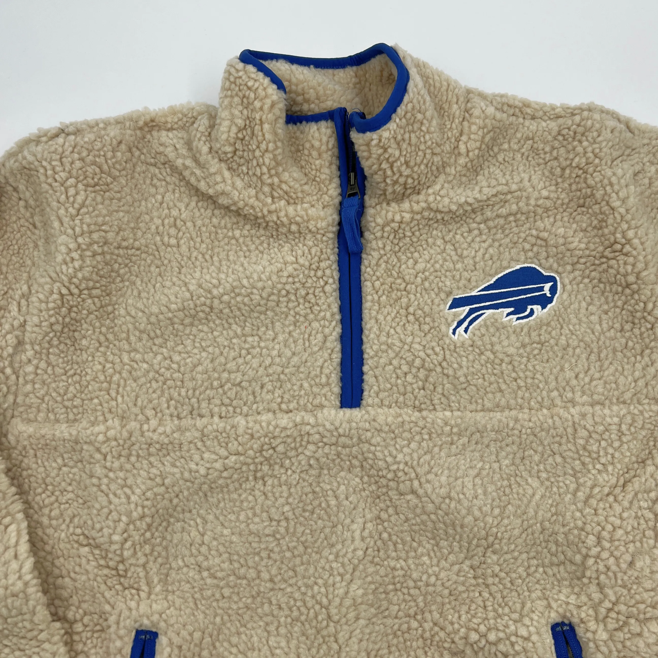 Women's '47 Brand Buffalo Bills Sherpa Quarter Zip