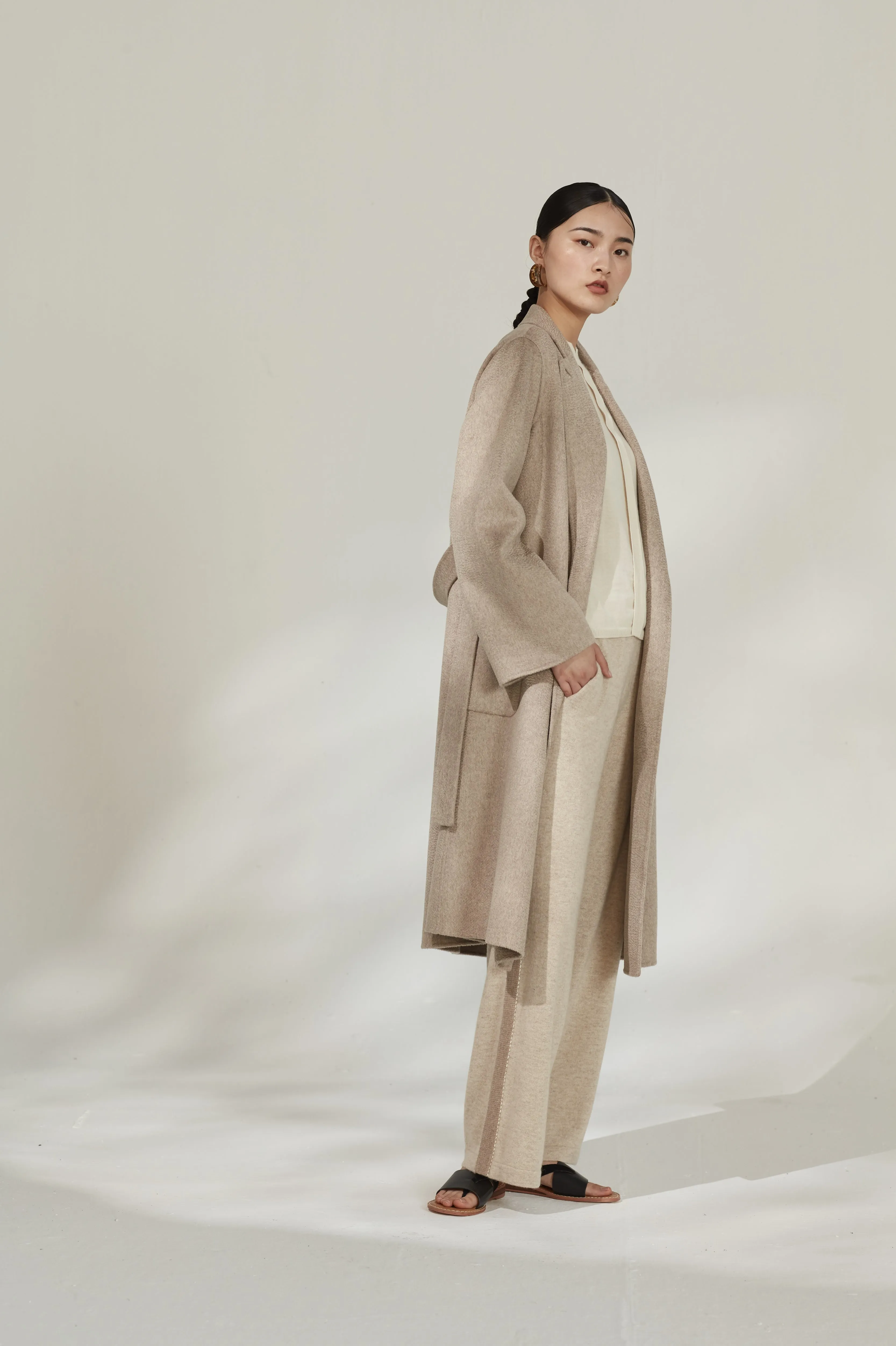 Women's classic cashmere coat