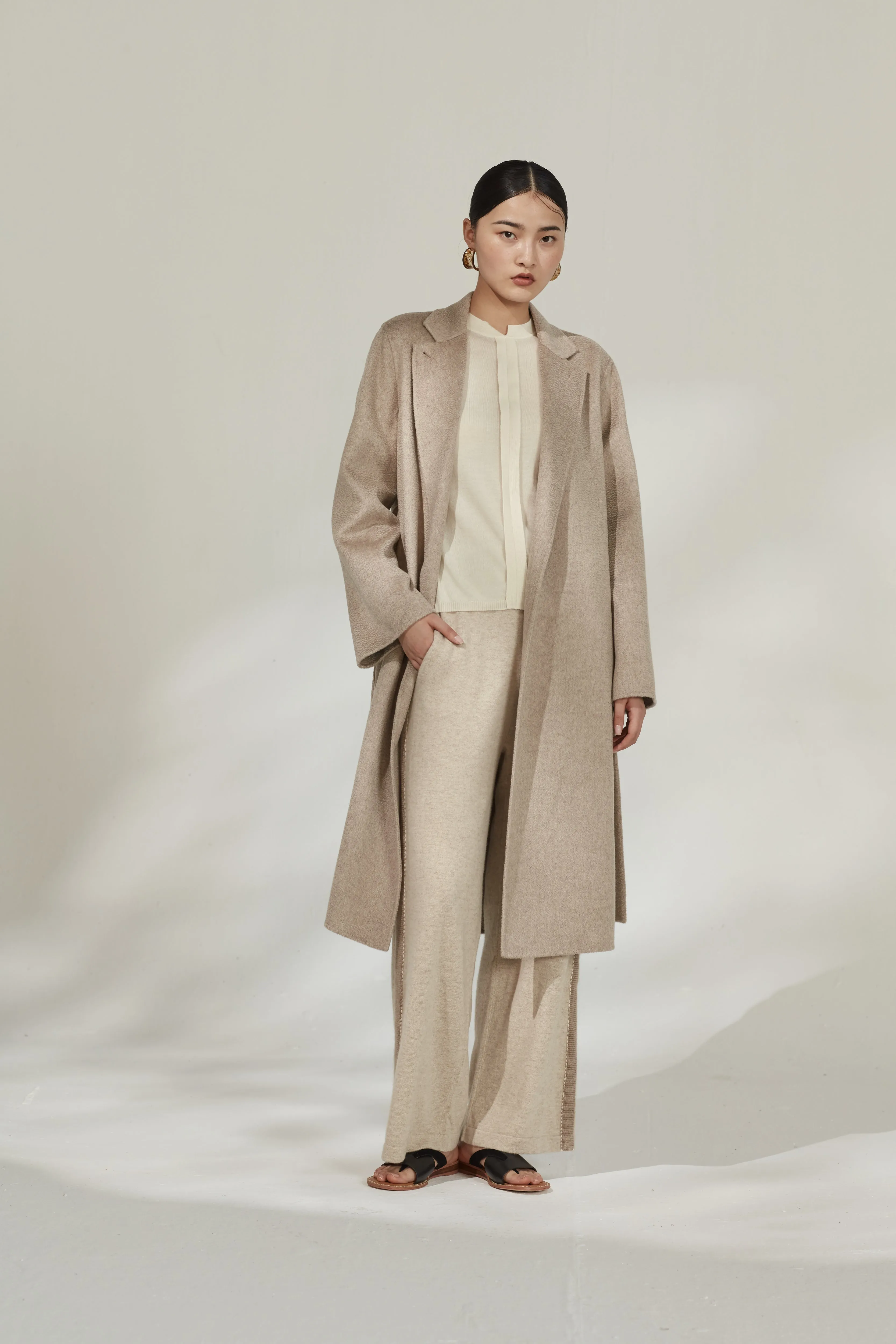 Women's classic cashmere coat