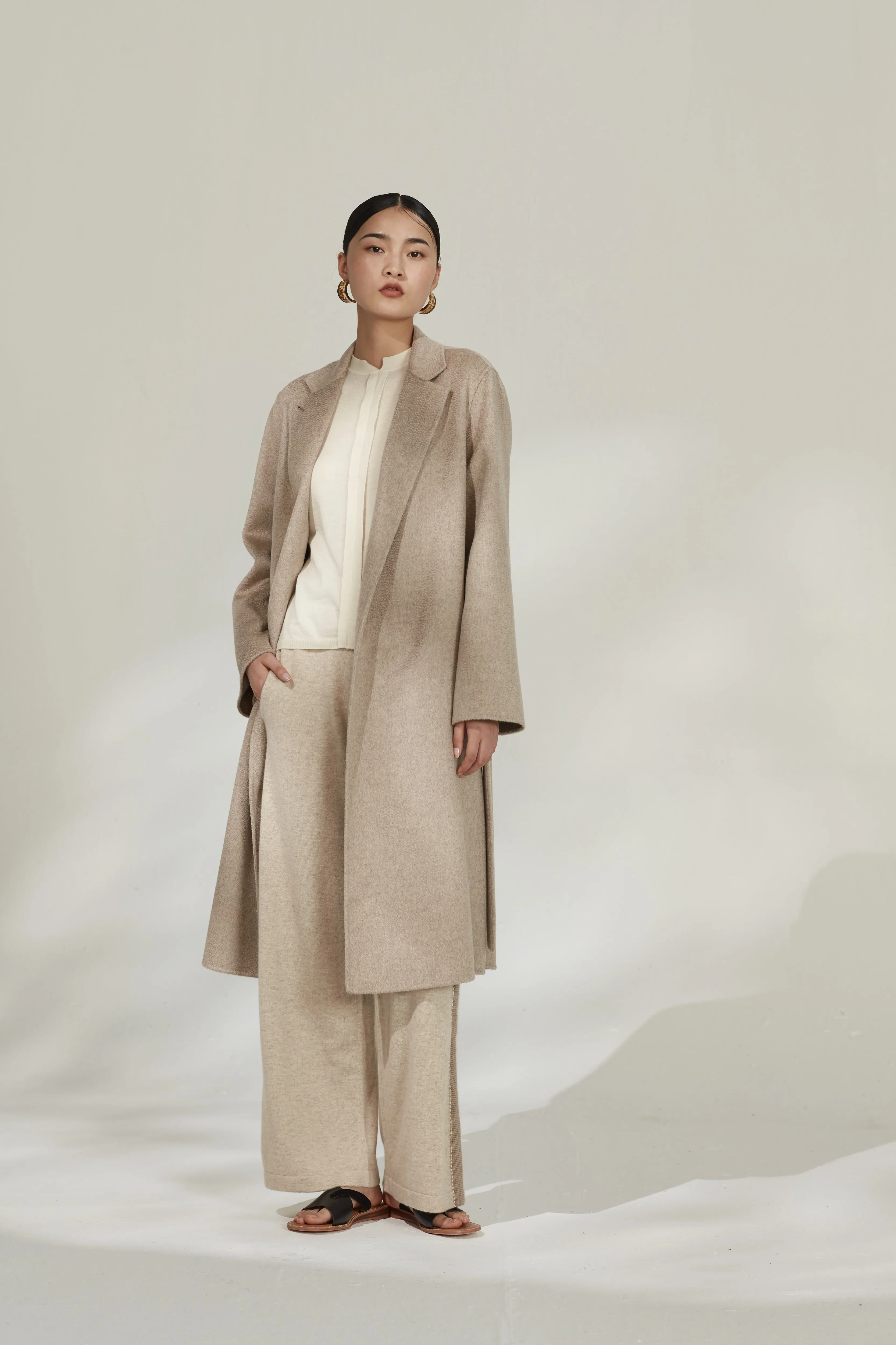 Women's classic cashmere coat